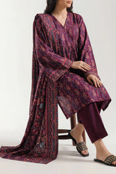 Unstitched Printed Lawn 3 Piece