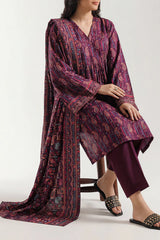 Unstitched Printed Lawn 3 Piece