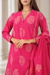 Unstitched Jacquard Cotton 2 Piece (Shirt/Trouser)