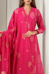 Unstitched Jacquard Cotton 2 Piece (Shirt/Trouser)