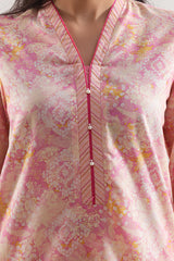 Unstitched Printed Lawn 3 Piece