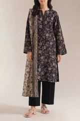 Unstitched Printed Lawn 3 Piece