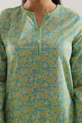 Unstitched Printed Lawn 3 Piece