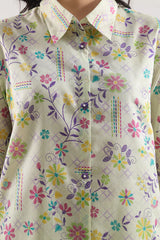 Unstitched Printed Lawn 2 Piece (Shirt/Trouser)