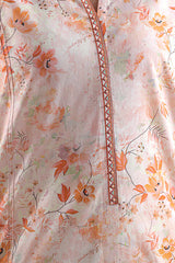 Unstitched Printed Lawn 3 Piece