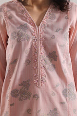 Unstitched Jacquard Cotton 3 Piece