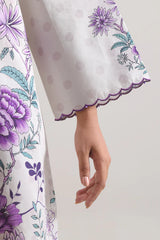 Unstitched Printed Lawn 3 Piece
