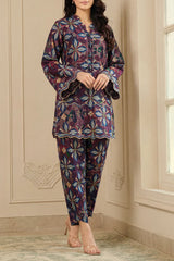 Unstitched Printed Lawn 2 Piece (Shirt/Trouser)