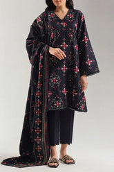 Unstitched Printed Lawn 3 Piece