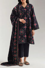 Unstitched Printed Lawn 3 Piece