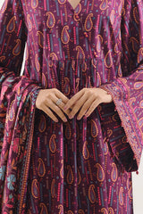 Unstitched Printed Lawn 3 Piece