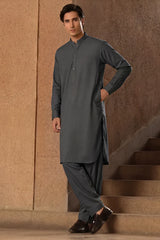 Unstitched Premium Blended Wear Suit (Signature) Gold