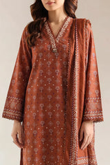 Printed Lawn Stitched 2 Piece (Shirt/Trouser)
