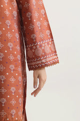 Printed Lawn Stitched 2 Piece (Shirt/Trouser)