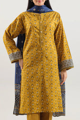Printed Lawn Stitched 3 Piece