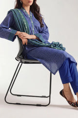 Printed Lawn Stitched 3 Piece