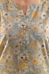 Printed Self Strip Lawn Stitched 2 Piece (Shirt/Trouser)