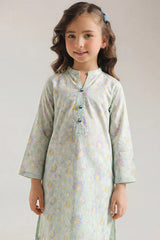 Printed Lawn Stitched 2 Piece (Shirt/Trouser) For Kids