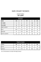 Solid Embroidered Cross Hatch Stitched 2 Piece (Shirt/Trouser)