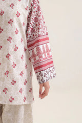 Printed Khaddar Stitched Shirt