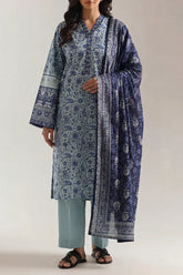 Printed Linen Stitched 2 Piece (Shirt/Trouser)