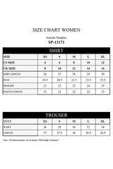 Solid Embroidered Cambric Stitched 2 Piece (Shirt/Trouser)