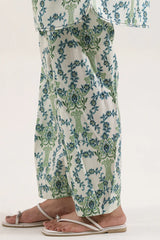 Printed Arabic Lawn Stitched 2 Piece (Shirt/Trouser)