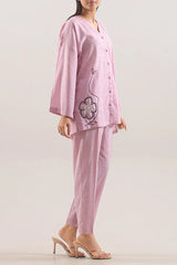 Solid Soft Touch Cotton Stitched 2 Piece (Shirt/Trouser)
