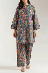 Printed Lawn Stitched 2 Piece (Shirt/Trouser)
