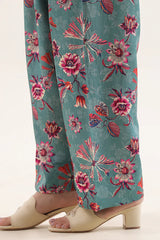 Printed Corduroy Stitched 2 Piece (Shirt/Trouser)