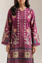 Printed Corduroy Stitched 2 Piece (Shirt/Trouser)