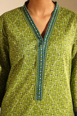 Printed Lawn Stitched 2 Piece (Shirt/Dupatta)