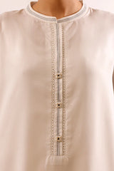 Solid Embroidered Easy Care Fabric Stitched 2 Piece (Shirt/Trouser)