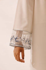 Solid Embroidered Easy Care Fabric Stitched 2 Piece (Shirt/Trouser)
