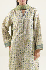 Printed Lawn Stitched 2 Piece (Shirt/Trouser)
