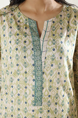 Printed Lawn Stitched 2 Piece (Shirt/Dupatta)