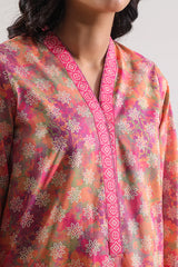 Unstitched Printed Lawn 3 Piece