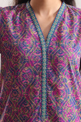 Unstitched Printed Lawn 3 Piece