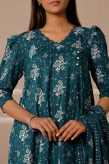 Unstitched Printed Lawn 3 Piece