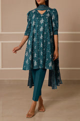 Unstitched Printed Lawn 3 Piece