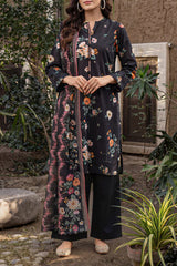 Unstitched Printed Lawn 3 Piece