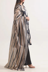 Unstitched Printed Lawn 3 Piece