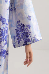 Unstitched Printed Lawn 3 Piece