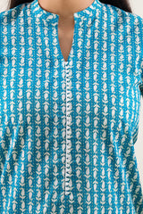 Unstitched Printed Lawn 3 Piece