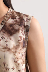 Unstitched Printed Lawn 3 Piece
