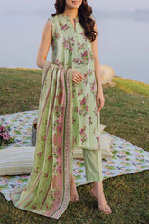 Unstitched Printed Lawn 3 Piece