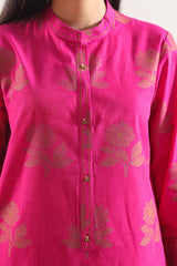Unstitched Jacquard Cotton 2 Piece (Shirt/Dupatta)