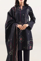Unstitched Printed Lawn 3 Piece