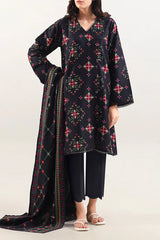 Unstitched Printed Lawn 3 Piece