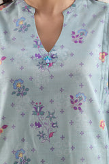 Unstitched Printed Lawn 3 Piece